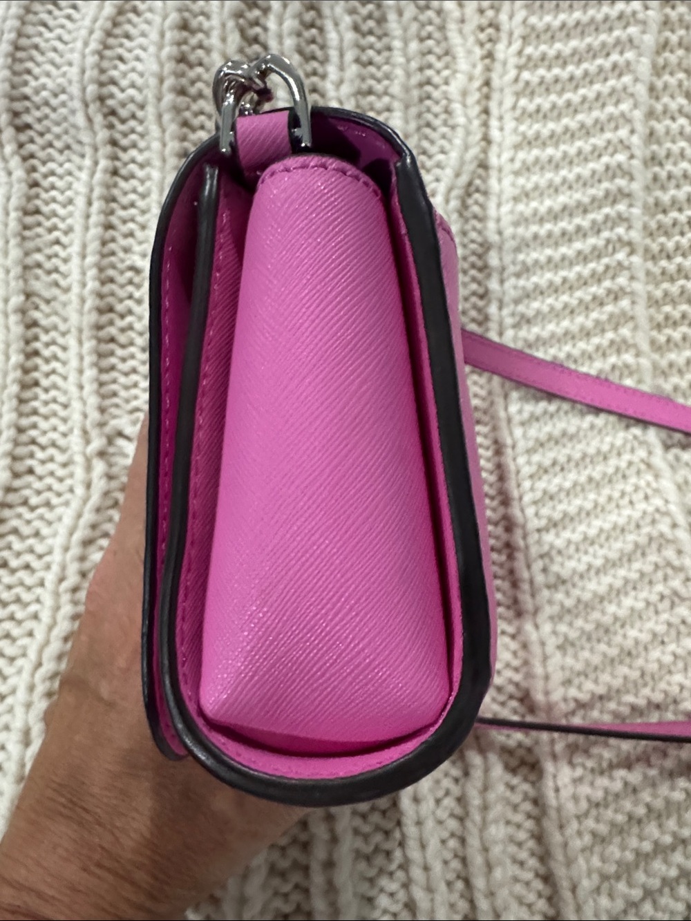 kate spade hot pink leather crossbody wallet EUC CLEAN - Picture 9 of 13